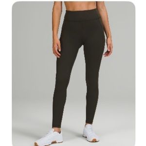 Lululemon Invigorate High-Rise Tight 28” Size 6 in Dark Olive